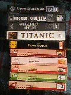 10 grandi film, su cassette VHS