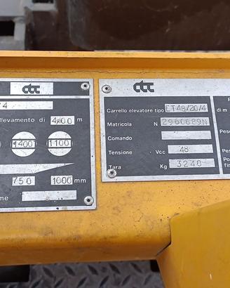 Privato vende Carrello elevatore Muletto
