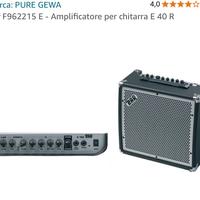 Zar F962215 E - Amplificatore per chitarra E 40 R