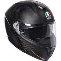 SPORTMODULAR MATT CARBON - CASCO MOTO MODULARE XXS