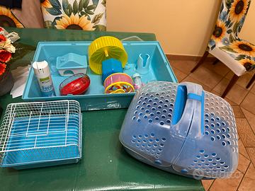 Trasportino, ruote e a accessori criceto