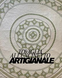 Tovaglia da tavola all'uncinetto diametro 1,76 cm