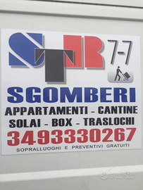 Sgomberi e traslochi