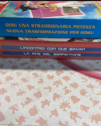2 cassete di dragonball