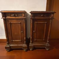 Coppia di mobiletti antichi