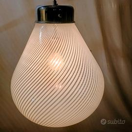 arte Murano Murano swirl ceiling glass bulb