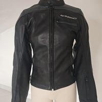 Giacca da moto da moto in pelle Giudici