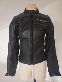 Giacca da moto da moto in pelle Giudici