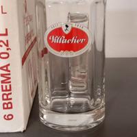 Boccale birra Villacher da 0,20 vintage