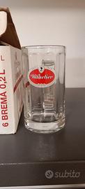 Boccale birra Villacher da 0,20 vintage