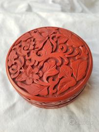 Portagioie / scatola cinabro Cinese