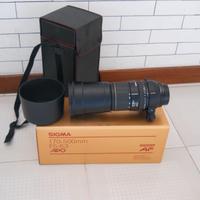 Sigma 170-500mm F5-6.3 APO Obiettivo