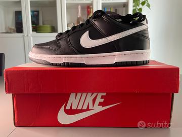 Dunk low black/white 38