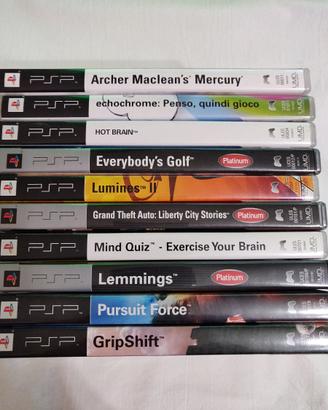 N. 20 giochi PSP vedi foto
