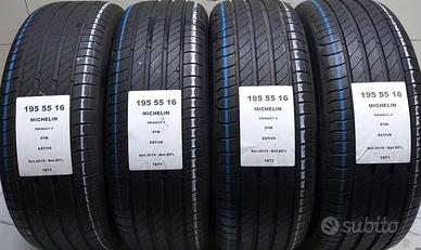 4 GOMME 195 55 16 MICHELIN A1971