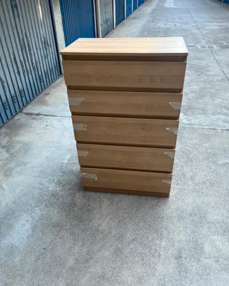 Cassettiera Ikea Malm - 5 cassetti