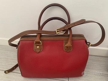 Bauletto in pelle rossa by COACH, in pelle rossa
