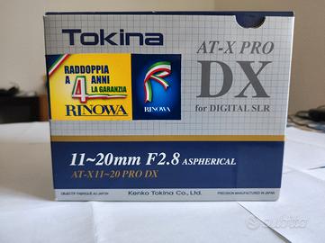 TOKINA 11-20 F 2.8 ASPHERICAL - AT-X 11-20 PRO DX