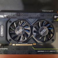 Scheda video Palit gtx 1050 Ti