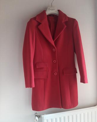 Elegante cappottino donna Talco rosso
