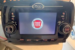 Autoradio fiat 500 uconnect 5”