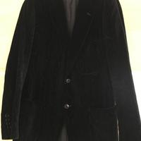 giacca vintage velluto nero