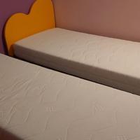 coppia di letti singoli Moretti Compact