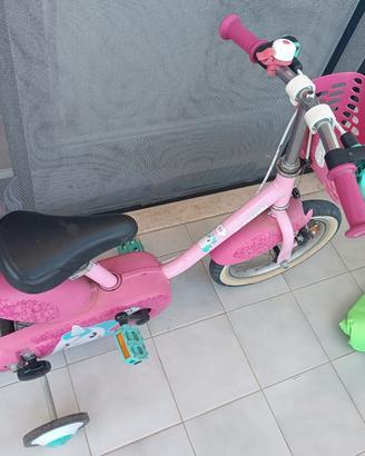 B’TWIN Unicorn 500 14” – Bici bambina rosa