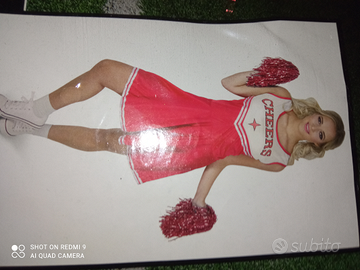 Vestito carnevale cheerleader