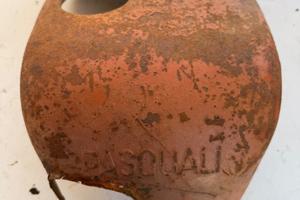 Cofano motore per motocoltivatore pasquali vintage