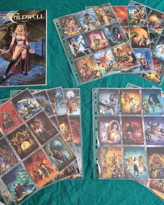 Clide Caldwell: libro + serie di card