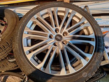 CERCHI AUDI ORIGINALI 18"+GOMME INVERNALI GOODYEAR