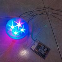 effetto luce led 3D multiflower multistar 