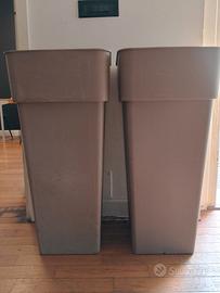 Coppia Vasi Alti 80cm - Set Componibile (fino a 4 