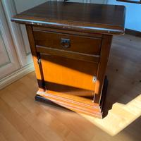 Comodino camera letto legno