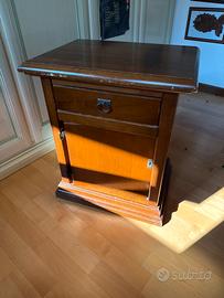 Comodino camera letto legno