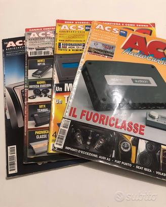 RIVISTE AUDIO CAR STEREO COME DA FOTO