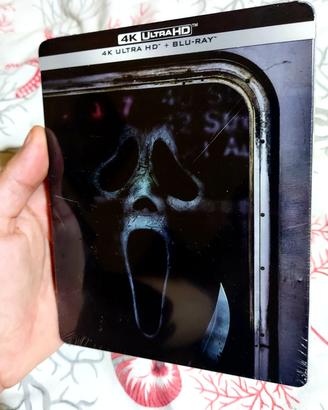 Film scream horror steelbook 4k