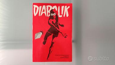 Diabolik libro rosso 1974 Prima Edizione