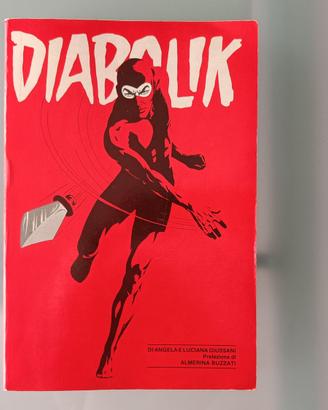 Diabolik libro rosso 1974 Prima Edizione