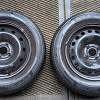 Coppia Ruote Complete 195/65 R15 91V - 4 Stagioni 