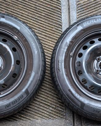 Coppia Ruote Complete 195/65 R15 91V - 4 Stagioni 