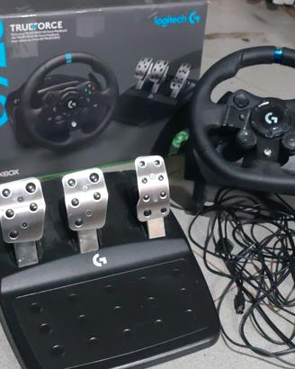 Volante e pedaliera Logitech G923 