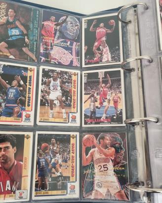 NBA card Lotto oltre 400 carte collezionabili vint