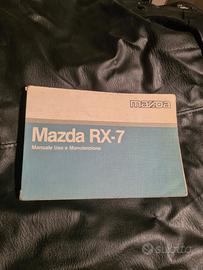 libretto uso e manutenzione rx7