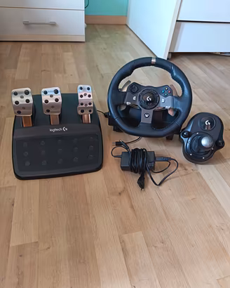 Volante Pedaliera Cambio Logitech g920 (PC, XBOX) 