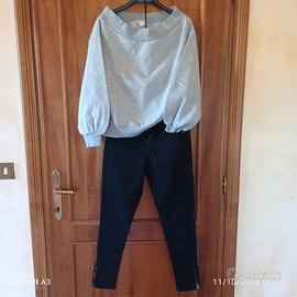 jeans+felpa tg 