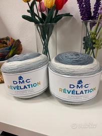 Dmc Révélation - filato sfumato grigio/bianco