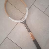 racchetta tennis legno vintage