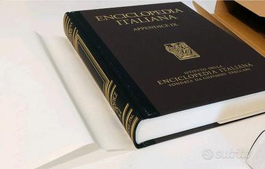 Appendice IX Treccani Enciclopedia Italiana due Vo